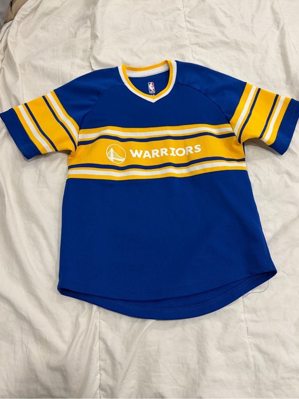 NBA | Golden State Warriors short sleeve jersey size 14